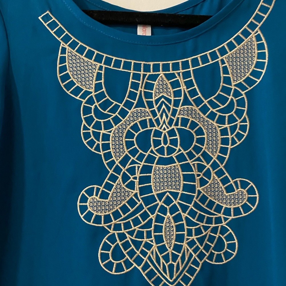 Blue blouse - Picture 3 of 5